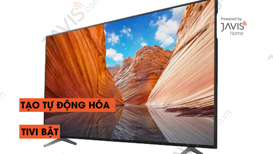 Tạo tự động hóa Tivi bật