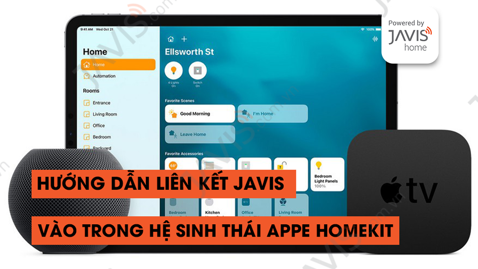 Hướng dẫn liên kết JAVIS HC với APPLE HOMEKIT